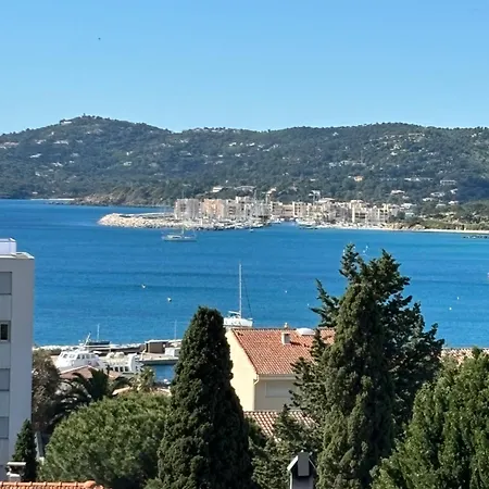 Daire T3 Luxe, Vue Mer-piscine, A Pied Le Lavandou